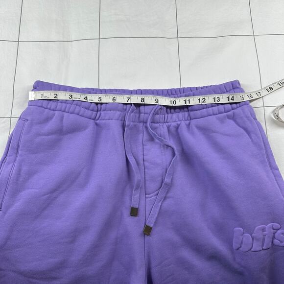 Barstool Sports Pants Womens Medium Purple BFFS Jogger Drawstring Lounge Casual - Picture 6 of 10
